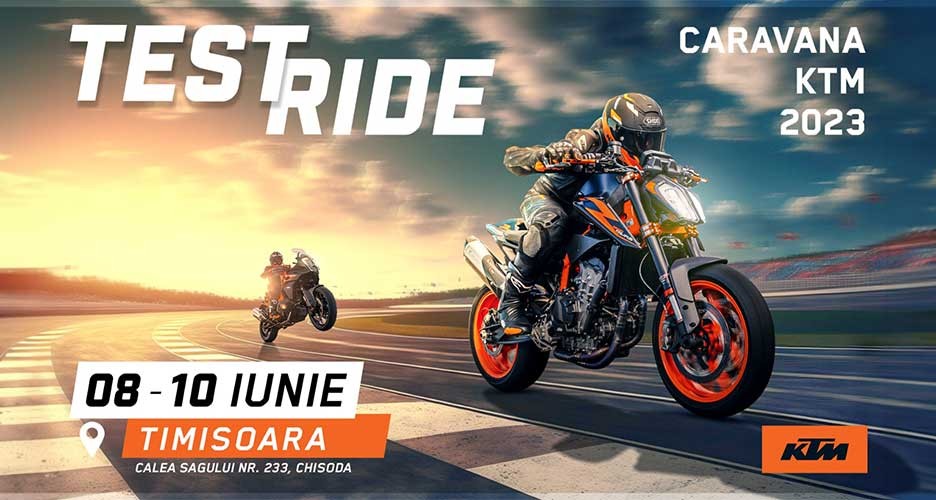 Test Ride KTM Timișoara