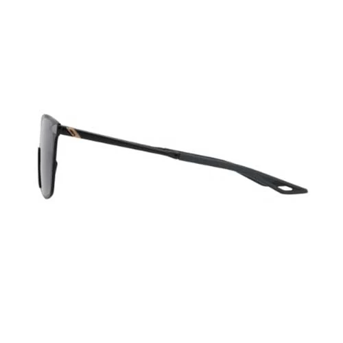 LEATT LEGERE SQUARE - Polished Black - Smoke Lens