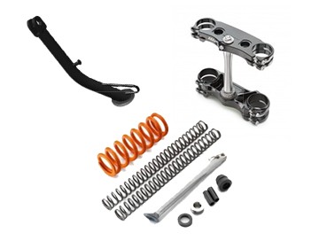 Chassis / triple clamp